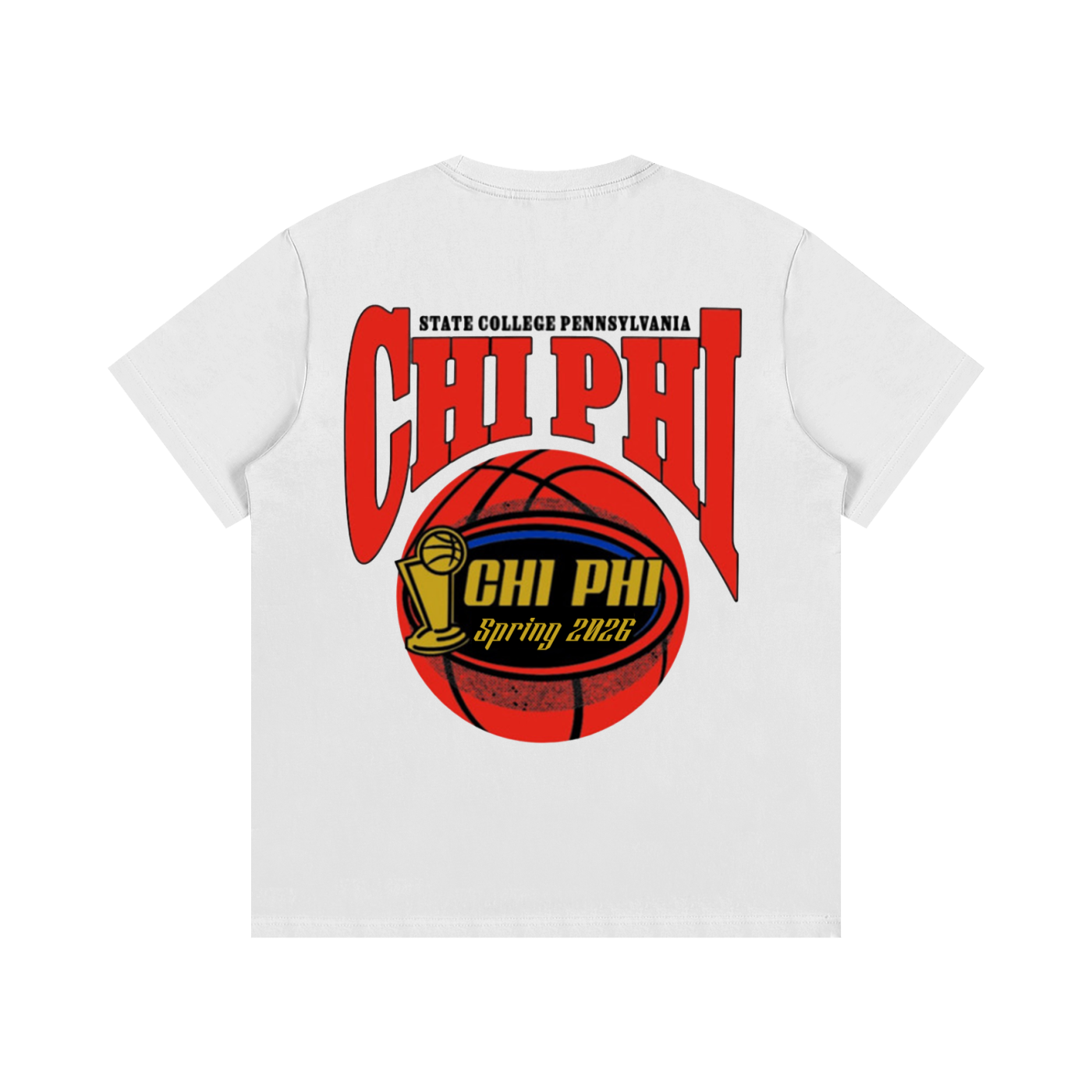 Chi Phi Basketball Tee